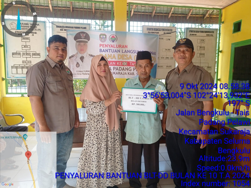 PENYALURAN BLT-DD BULAN OKTOBER T.A 2024